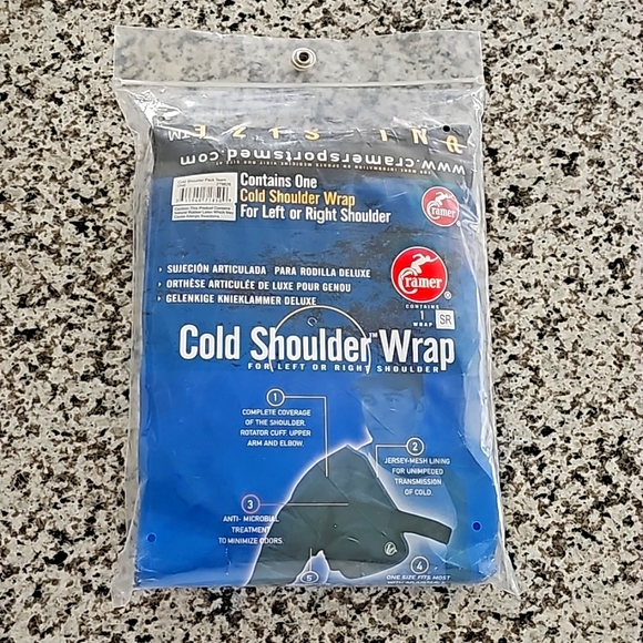 Cramer Cold Shoulder Wrap reusable Shoulder Ice Pack brand new right/left arm - Picture 2 of 6